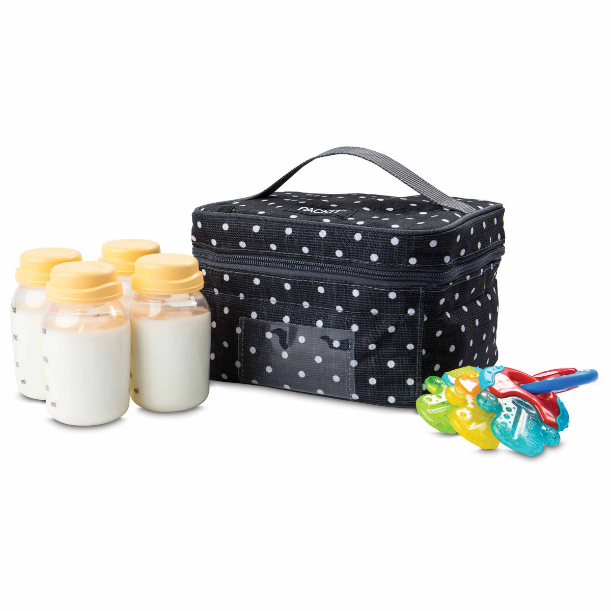freezable-breastmilk-and-formula-cooler-d0 2023_Breastmilk-Cooler_Polka-Dots_Left_Food-Combo_Lores.jpg
