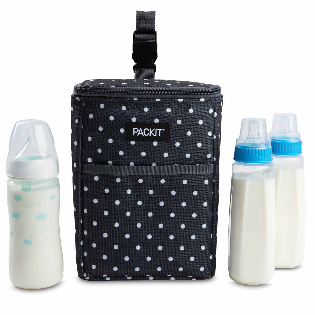 freezable-double-baby-bottle-bag-m8 2023_Double-Bottle-Bag_Polka-Dots_Front_Food-Combo_3-Bottles_Lores.jpg