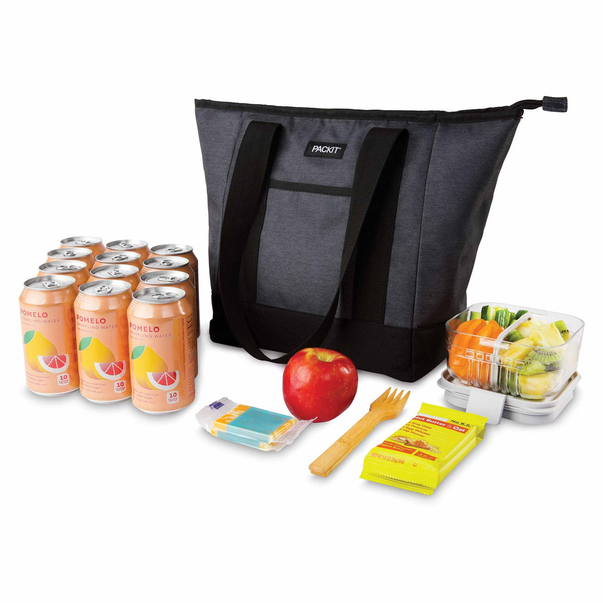 freezable-12-can-tote-cooler-h2 freezable-12-can-tote-cooler-city-charcoal-food-combo.jpg