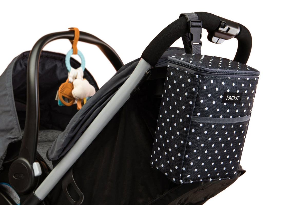 freezable-double-baby-bottle-bag-m8 freezable-double-baby-bottle-bag-polka-dots-lifestyle-stroller.jpg